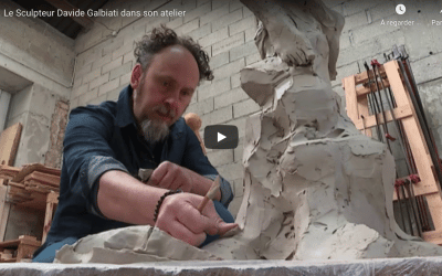 France 3 – Le sculpteur Davide GALBIATI dans son atelier